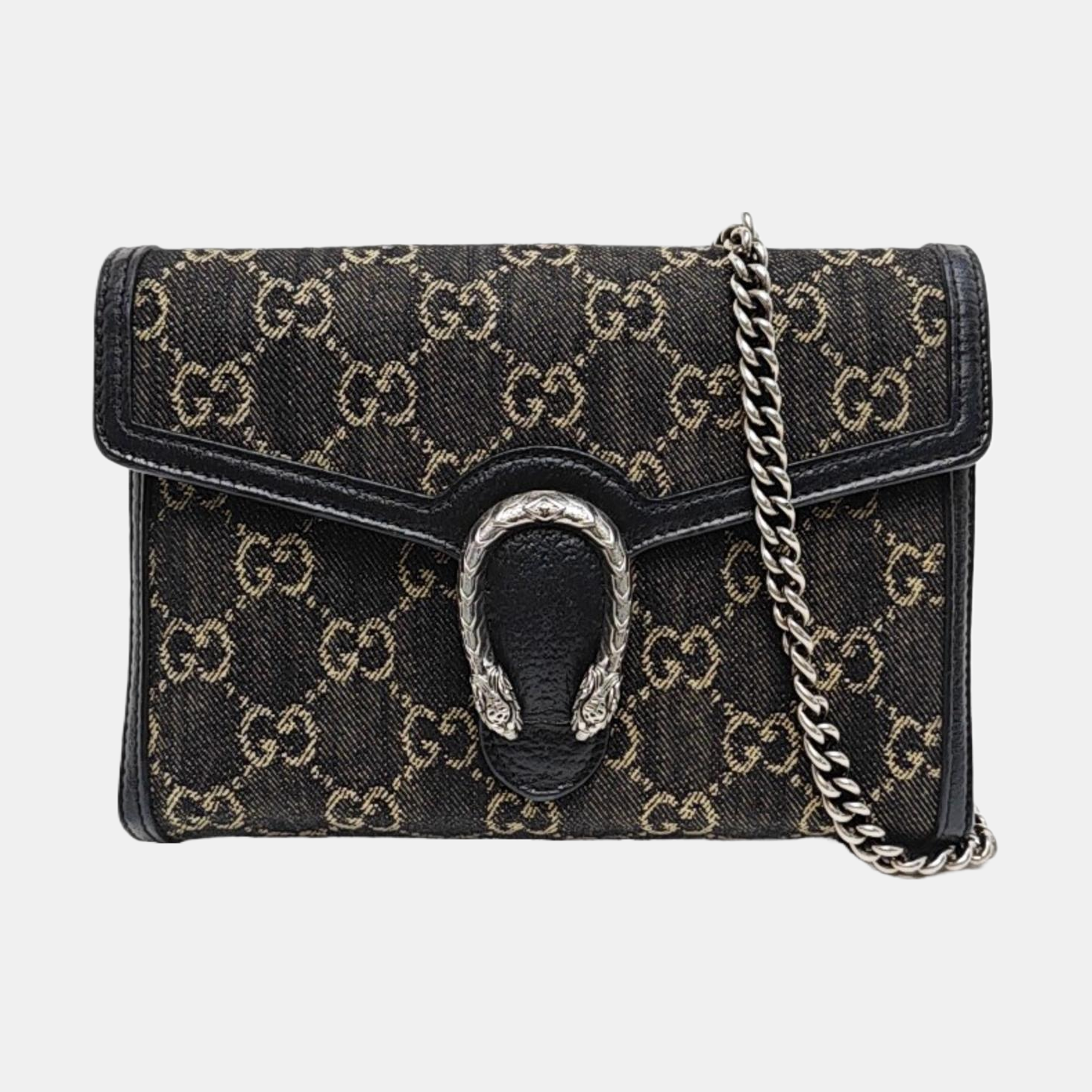 Dionysus Mini Monogram Denim Black