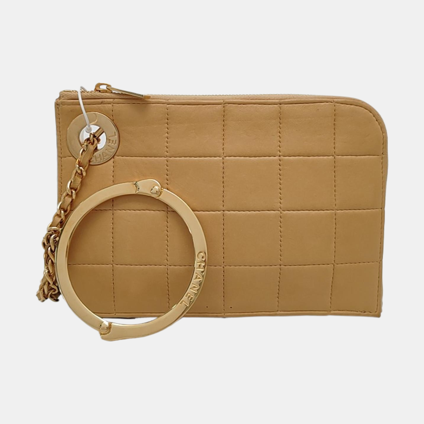Quilted Lambskin Beige