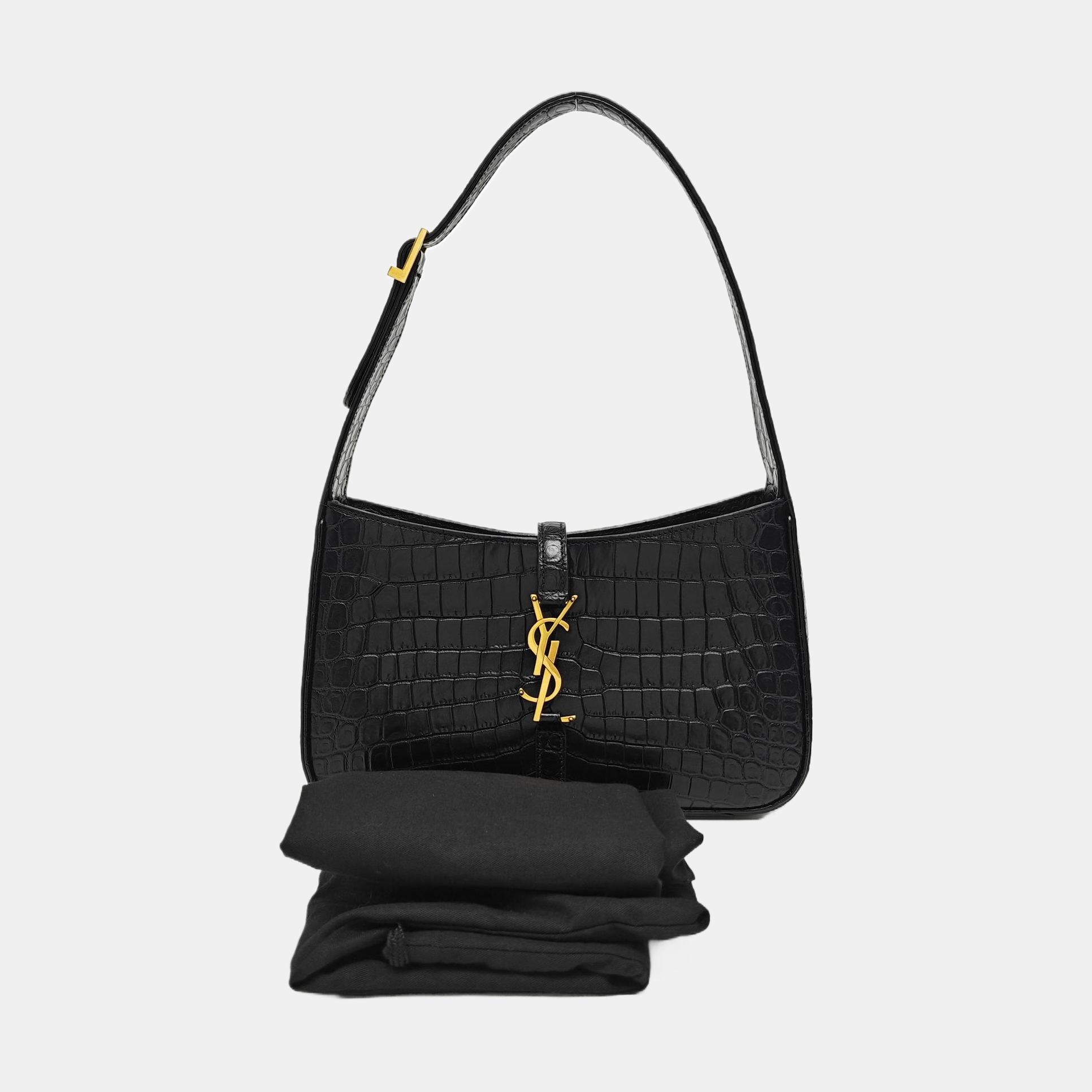 LE 5 À 7 Small Calfskin Black