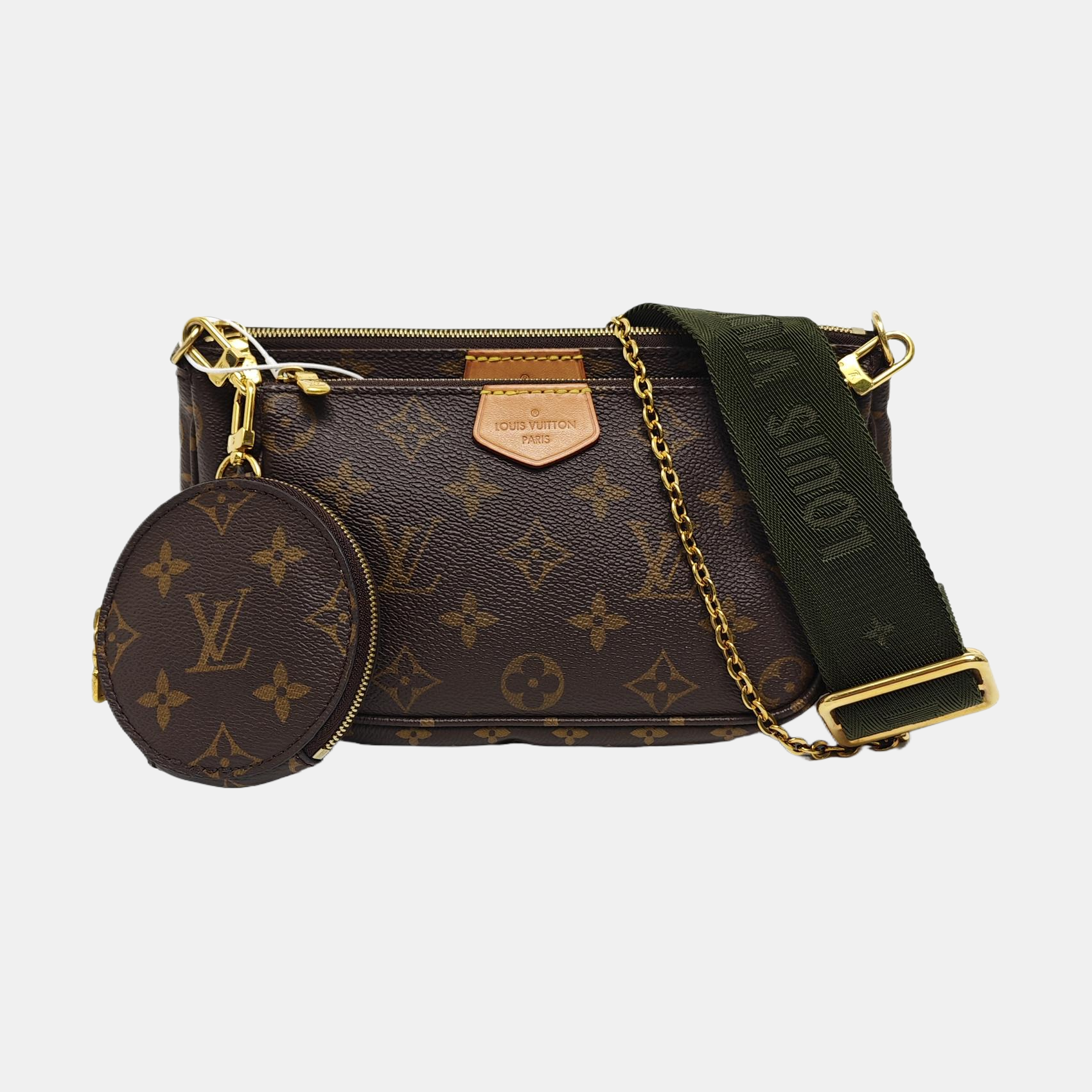 MULTI Monogram Coated Canvas Brown