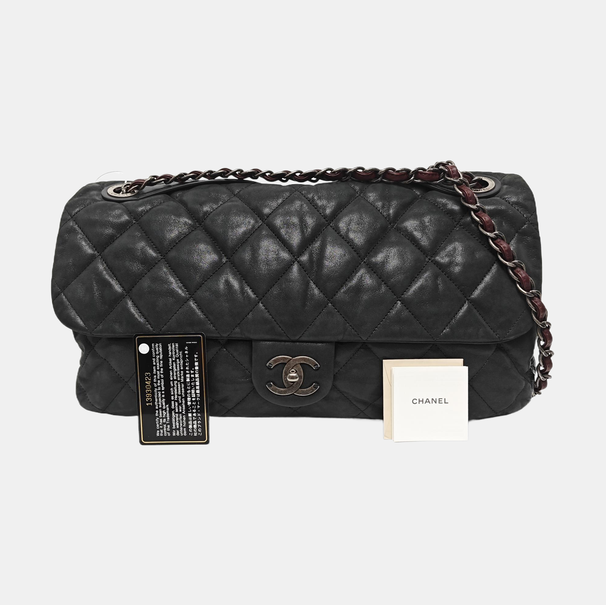 THE MIX Quilted Calfskin Green
