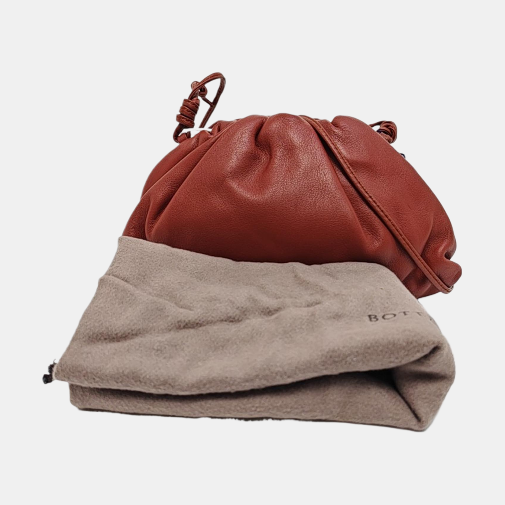 The Pouch Mini Calfskin Red