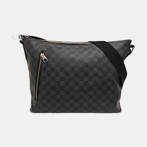 MICK MM Damier Graphite Coated Canvas Gray