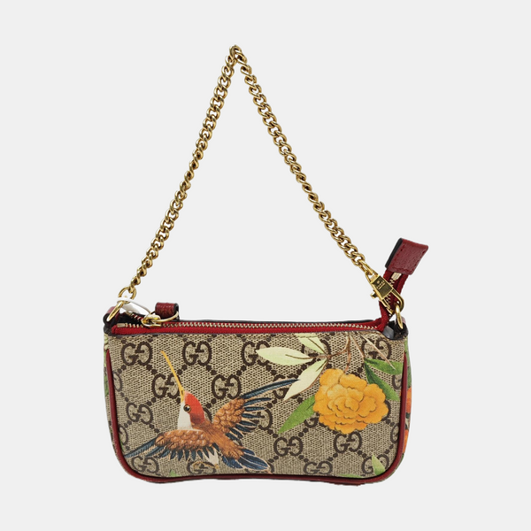 Monogram Coated Canvas Top Handle Bag Beige