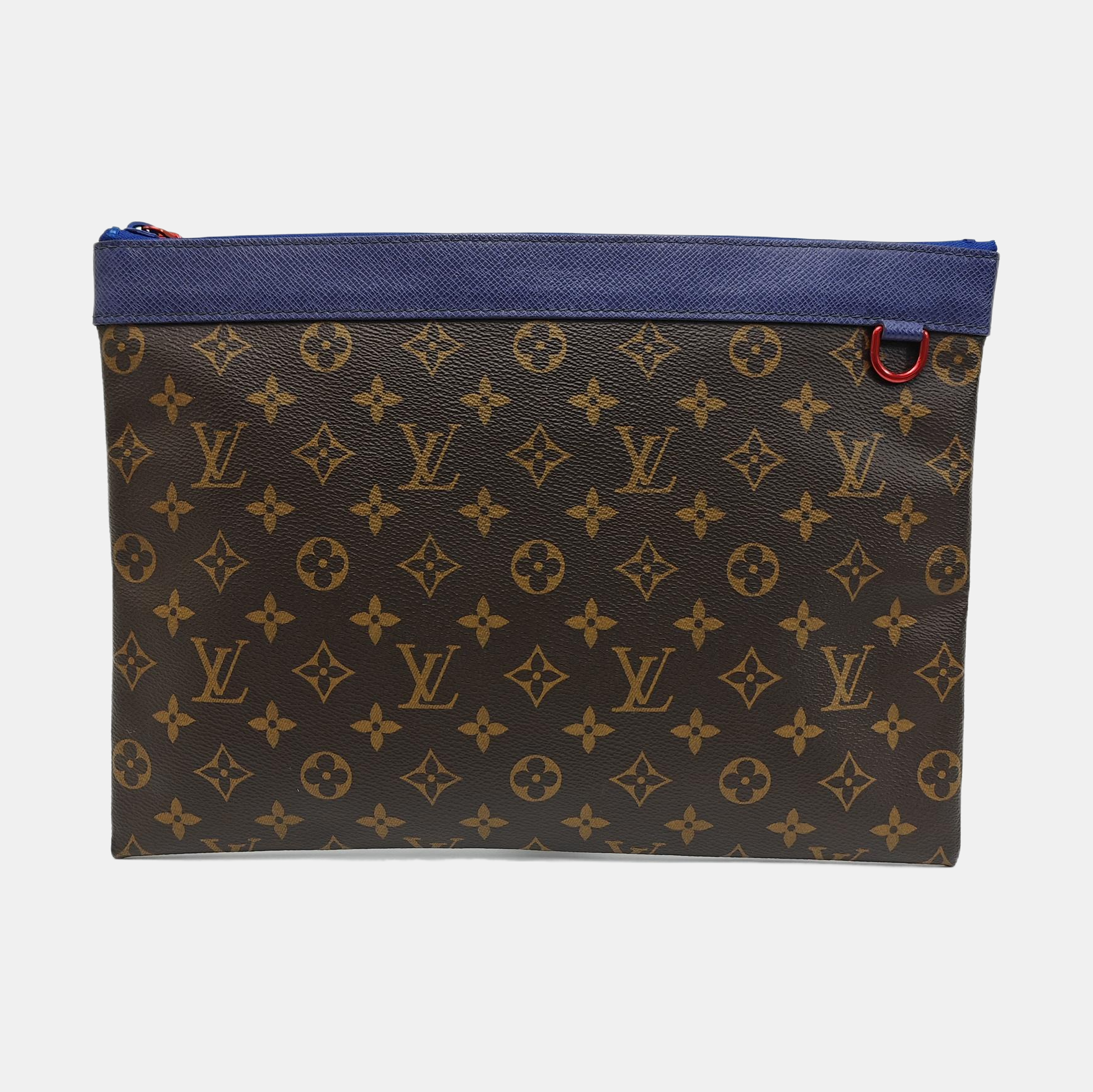 DISCOVERY Monogram Coated Canvas Brown