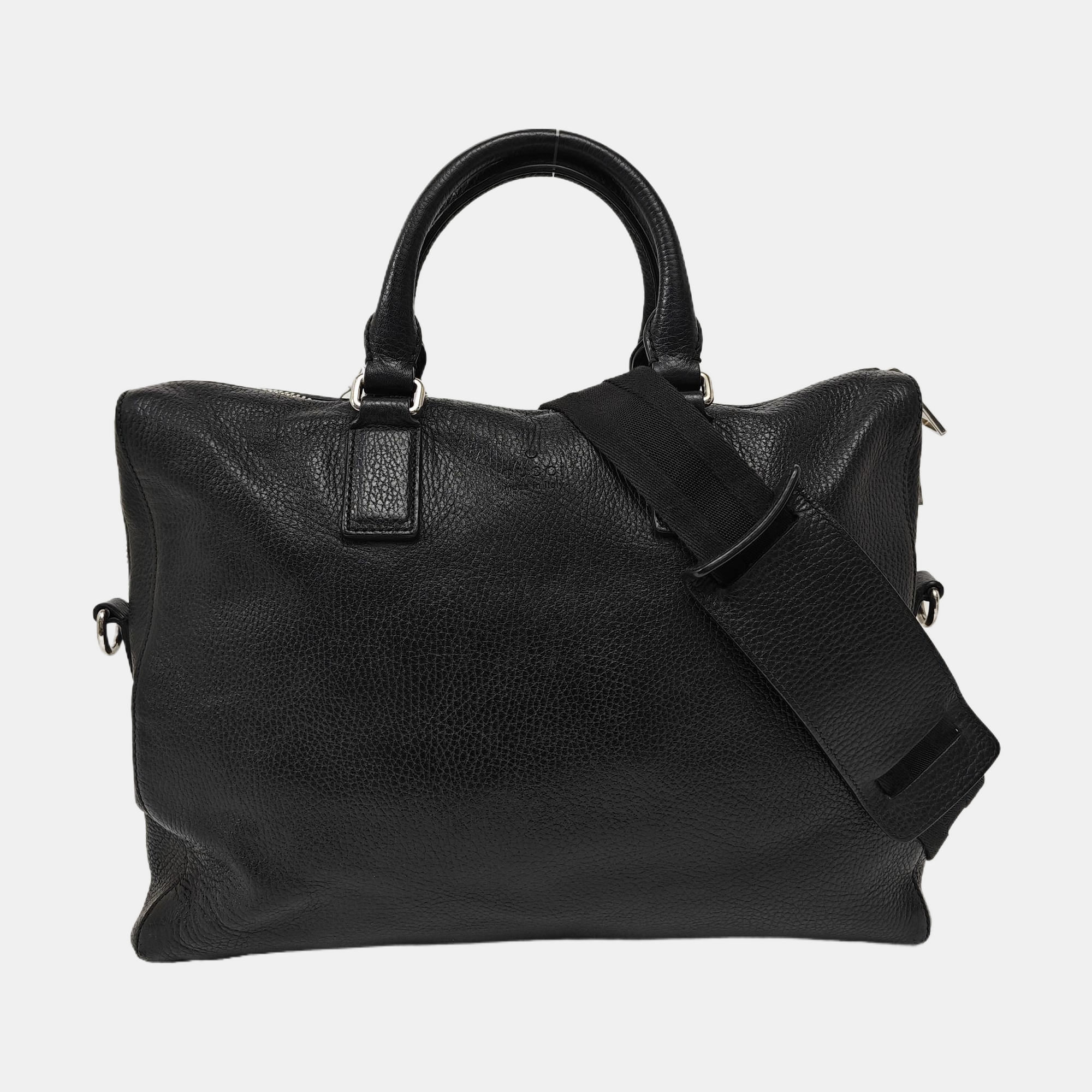 Calfskin Shoulder Bag Black
