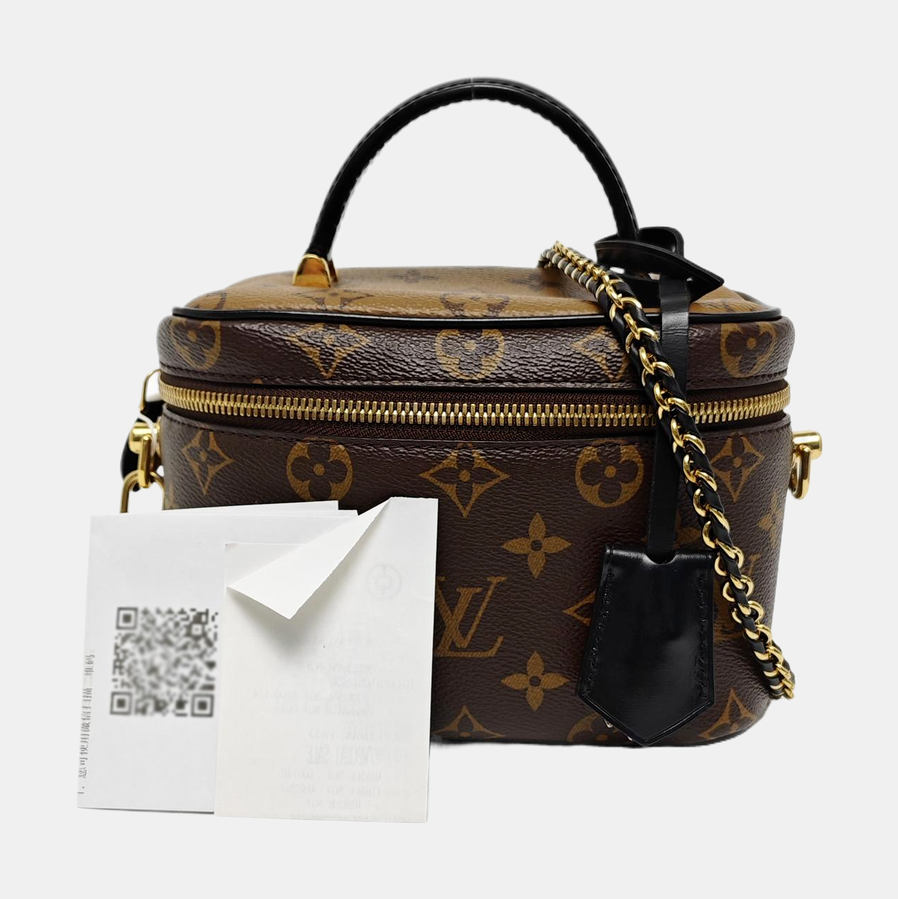 VANITY PM Monogram Coated Canvas Brown