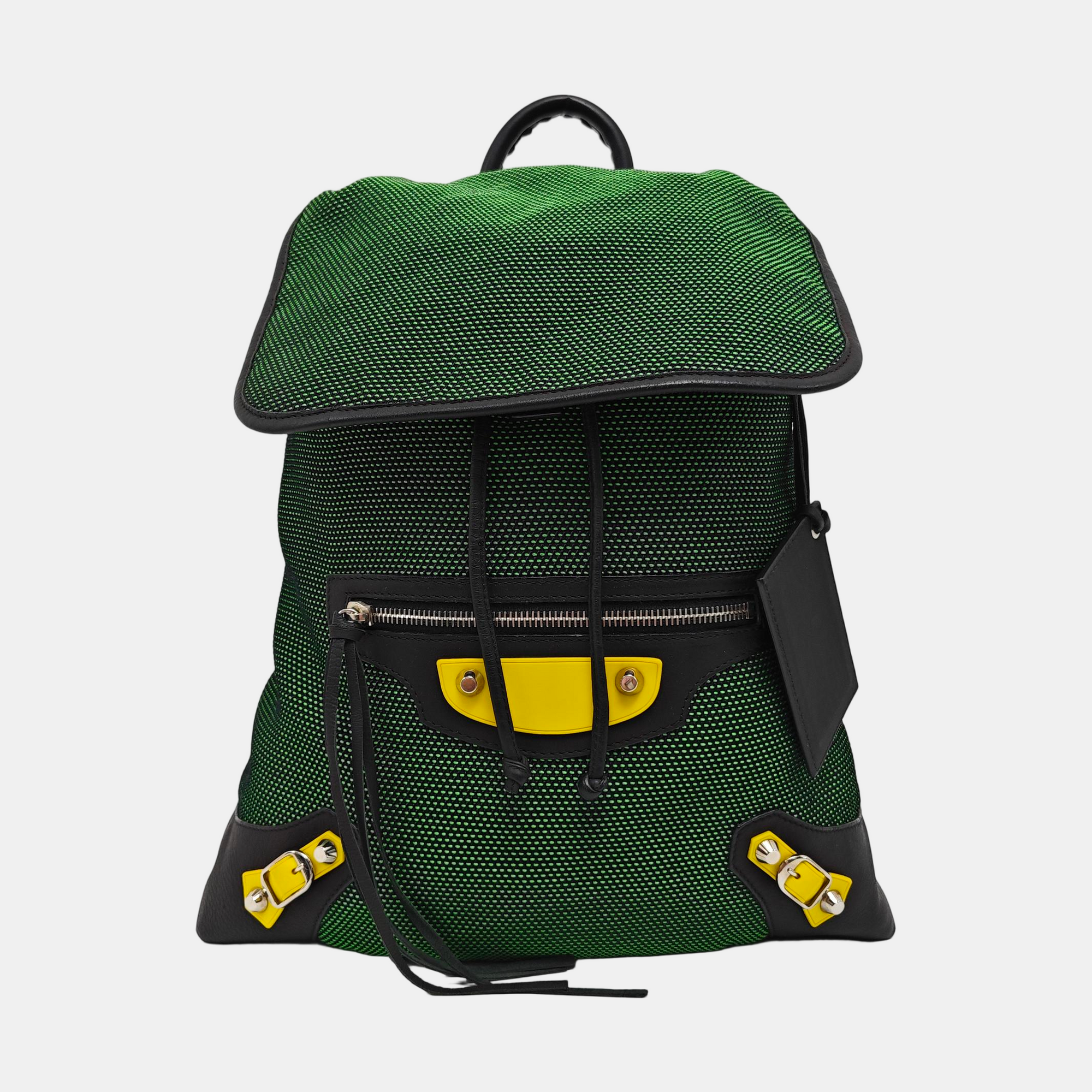 Fabric Backpack Green