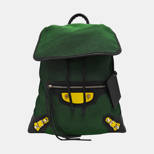 Fabric Backpack Green