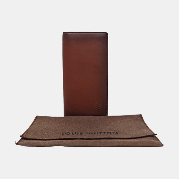 OMBRE BRAZZA Calfskin Brown Wallet