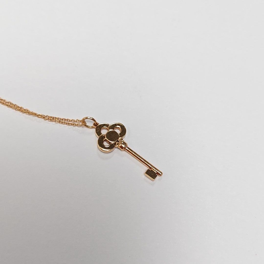 Tiffany Keys 18k Rose Gold Necklace