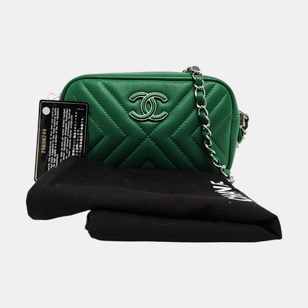 Quilted Calfskin Green