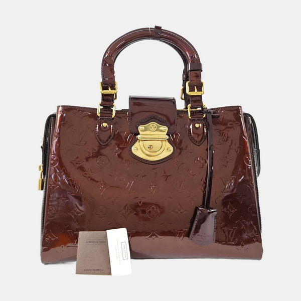 MELROSE AVENUE Patent Leather Red