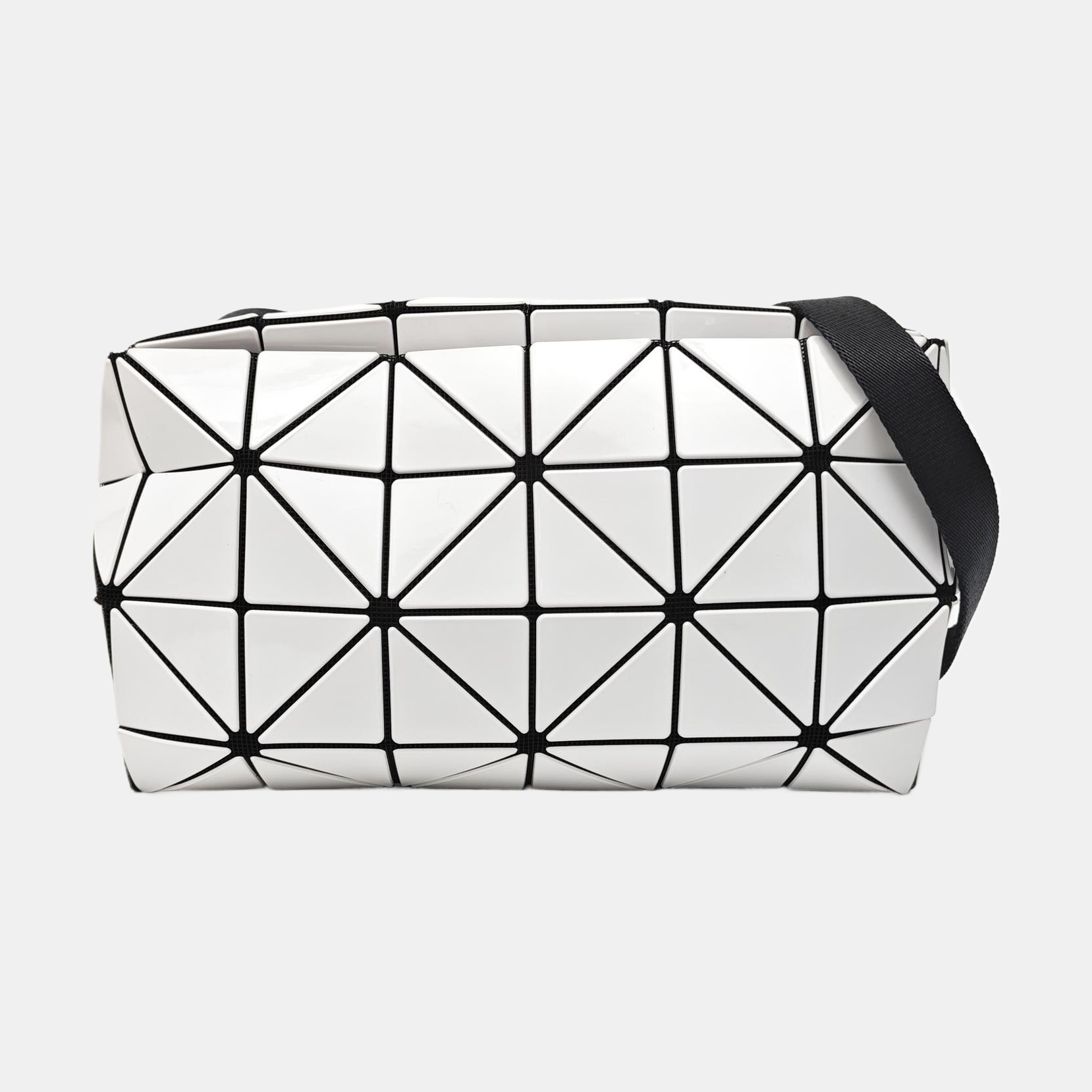 Special Material Shoulder Bag White
