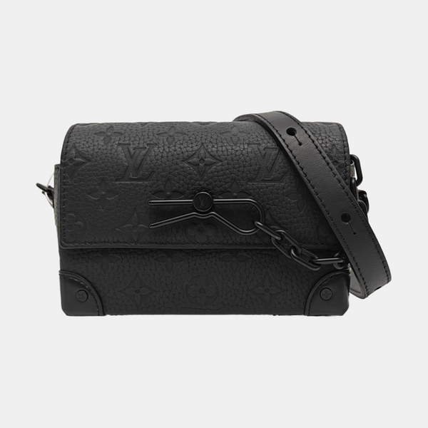 SOFT TRUNK Mini Monogram Calfskin Black