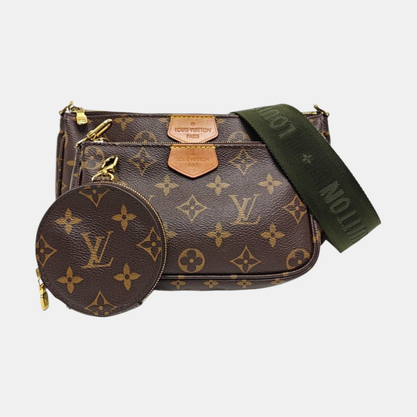 MULTI Monogram Coated Canvas Brown