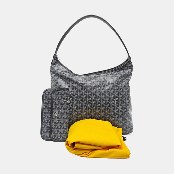 Hobo Coated Canvas Gray