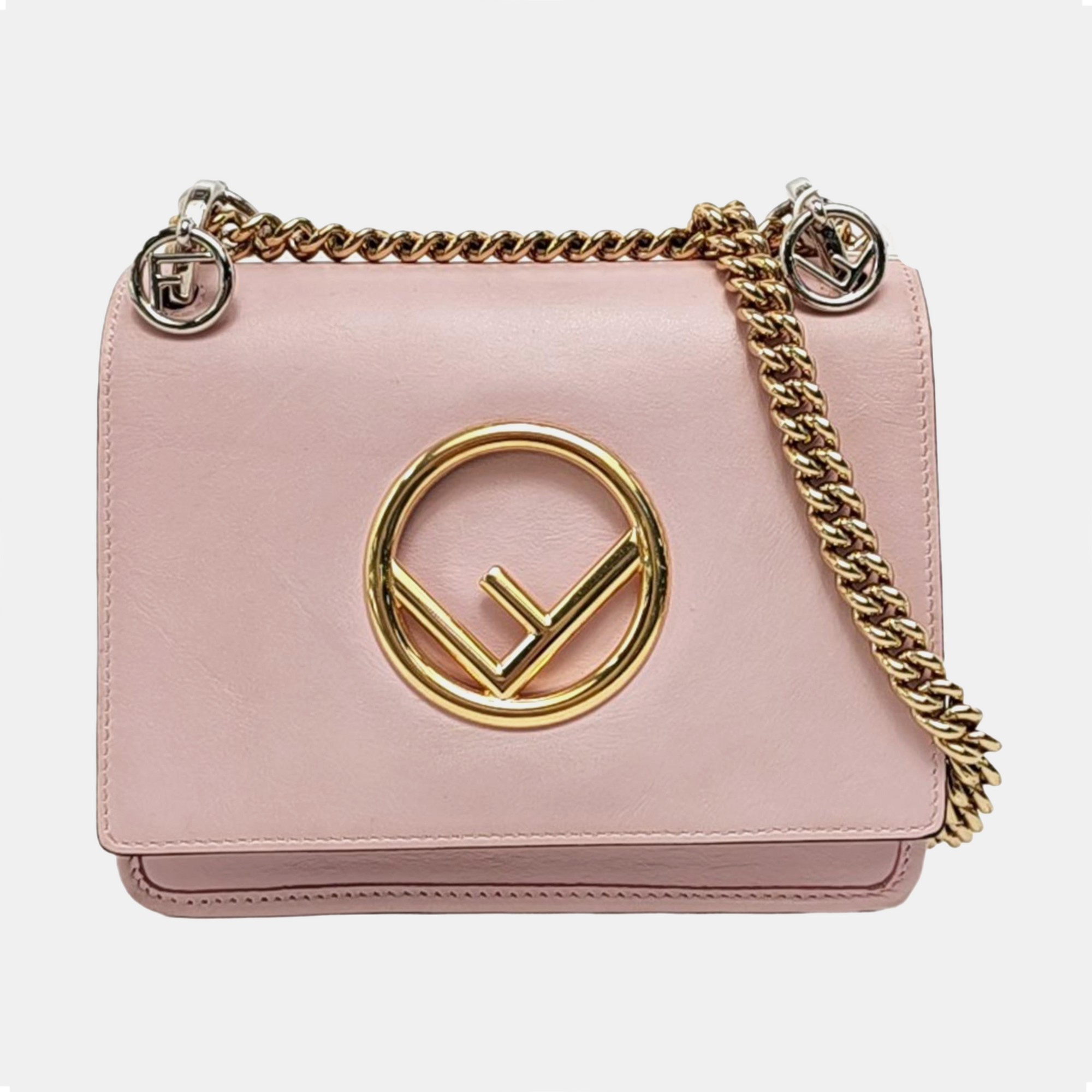 Kan I F Mini Calfskin Pink
