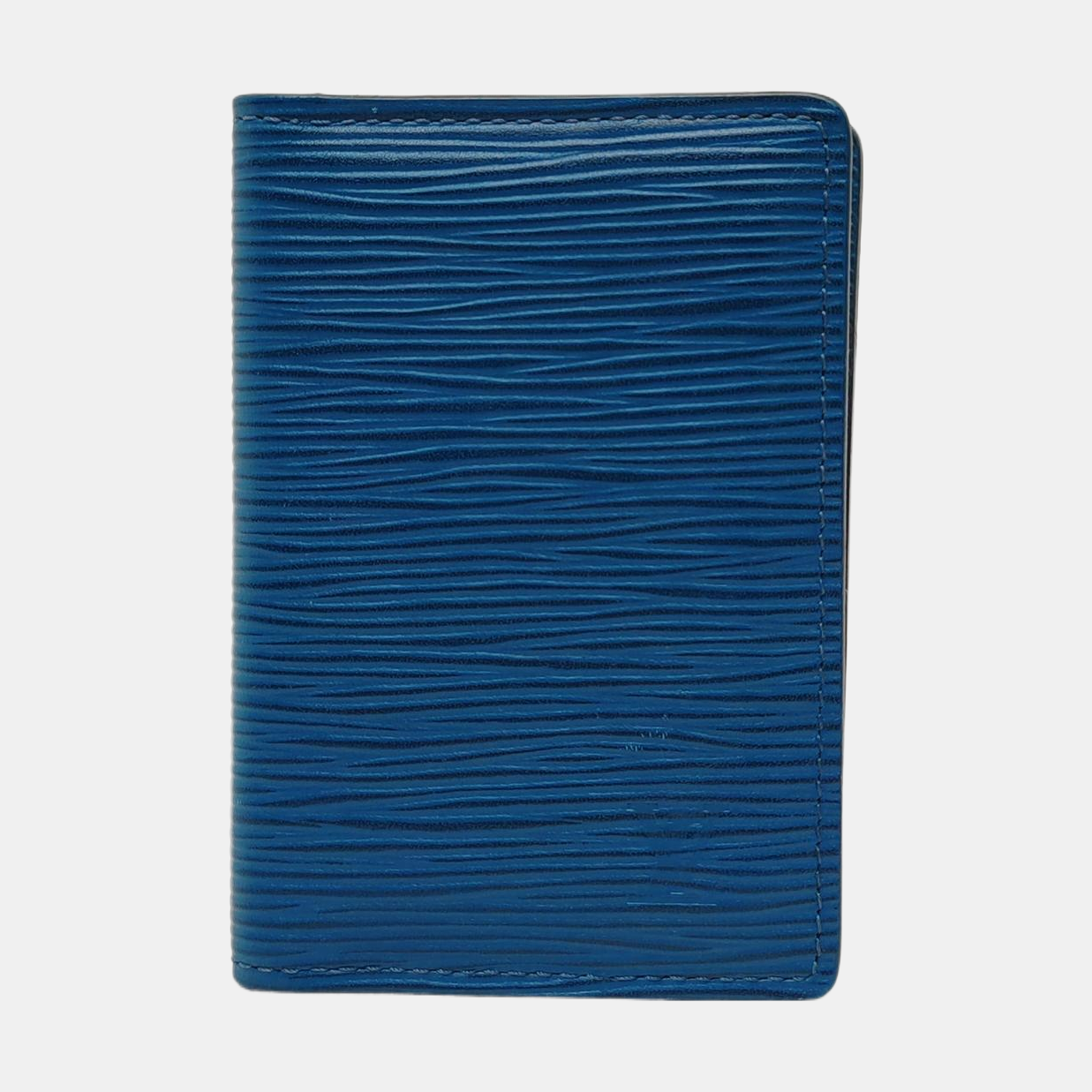 Epi Card Holder Blue