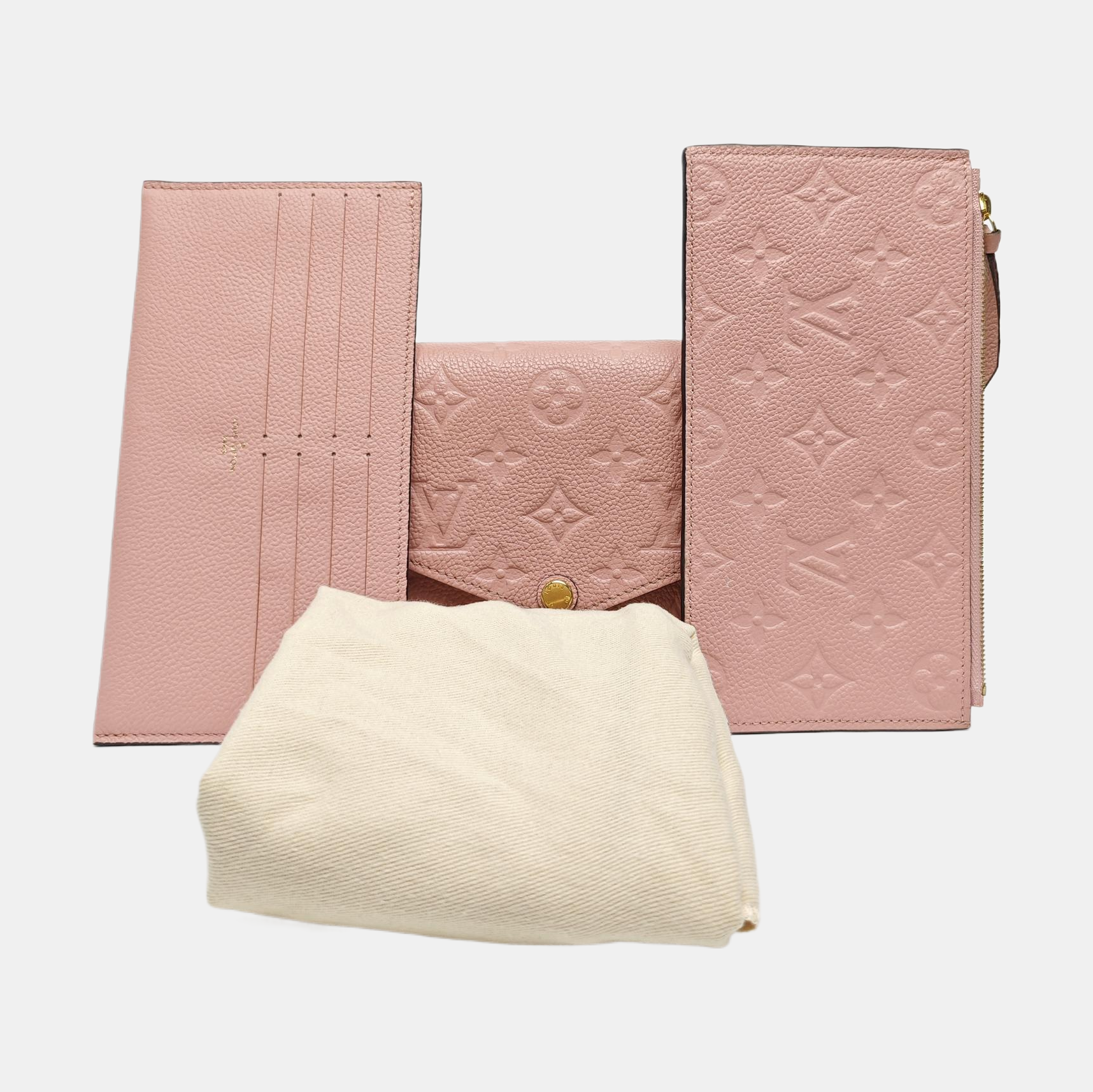 FÉLICIE Monogram Calfskin Pink