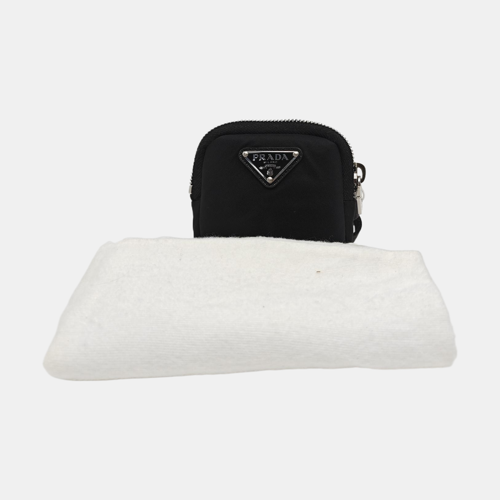 Cosmetic Pouch Nylon Black