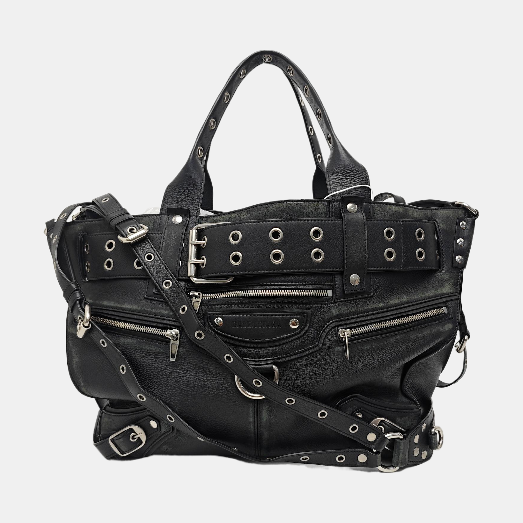 Calfskin Tote Bag Black