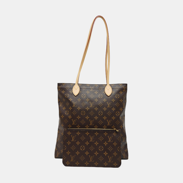 CARRY IT Monogram Coated Canvas Brown