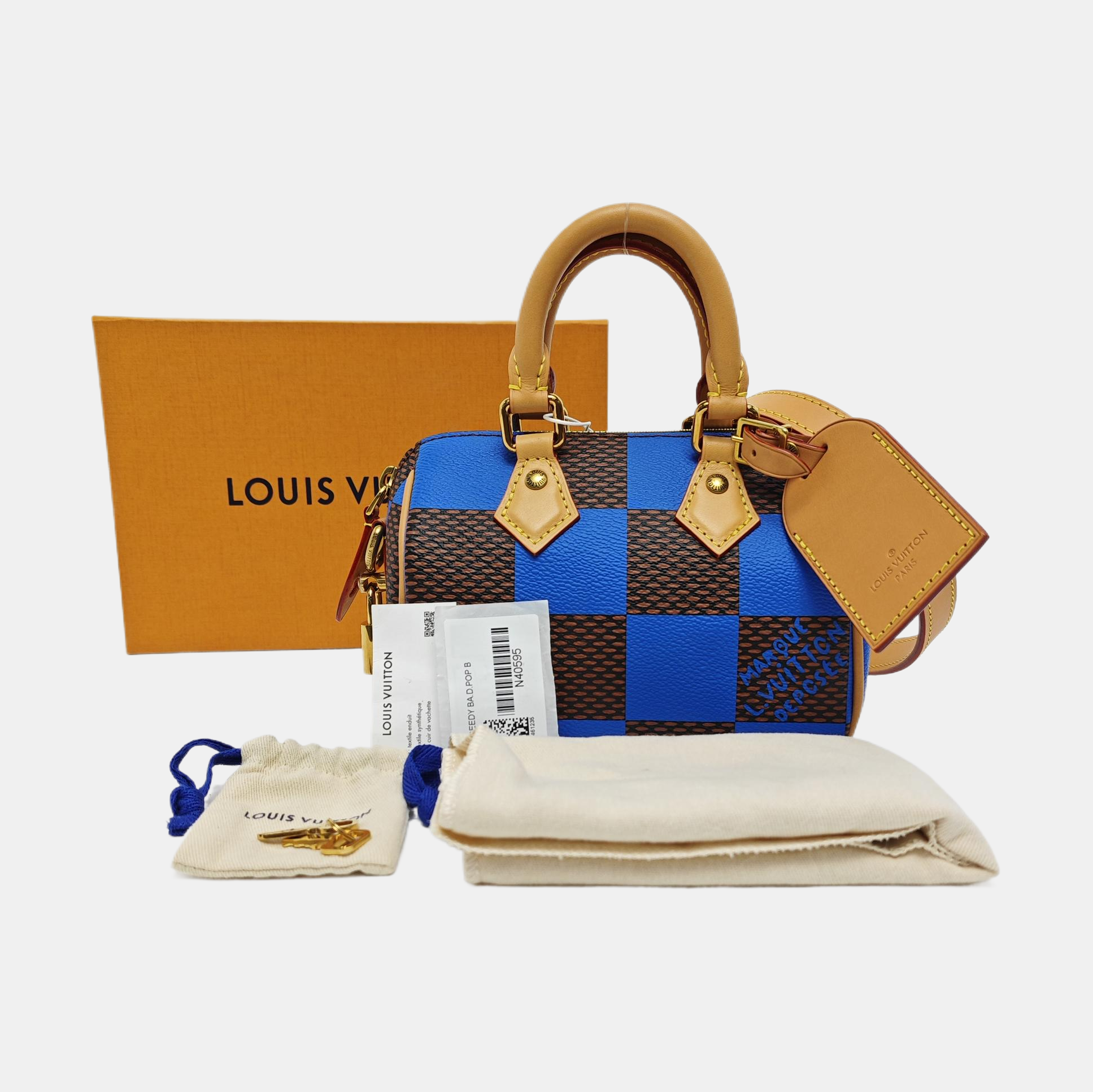 SPEEDY Super Mini Lona Revestida Azul