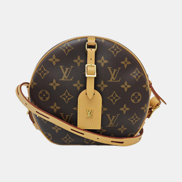 BOITE CHAPEAU MM Monogram Coated Canvas Brown