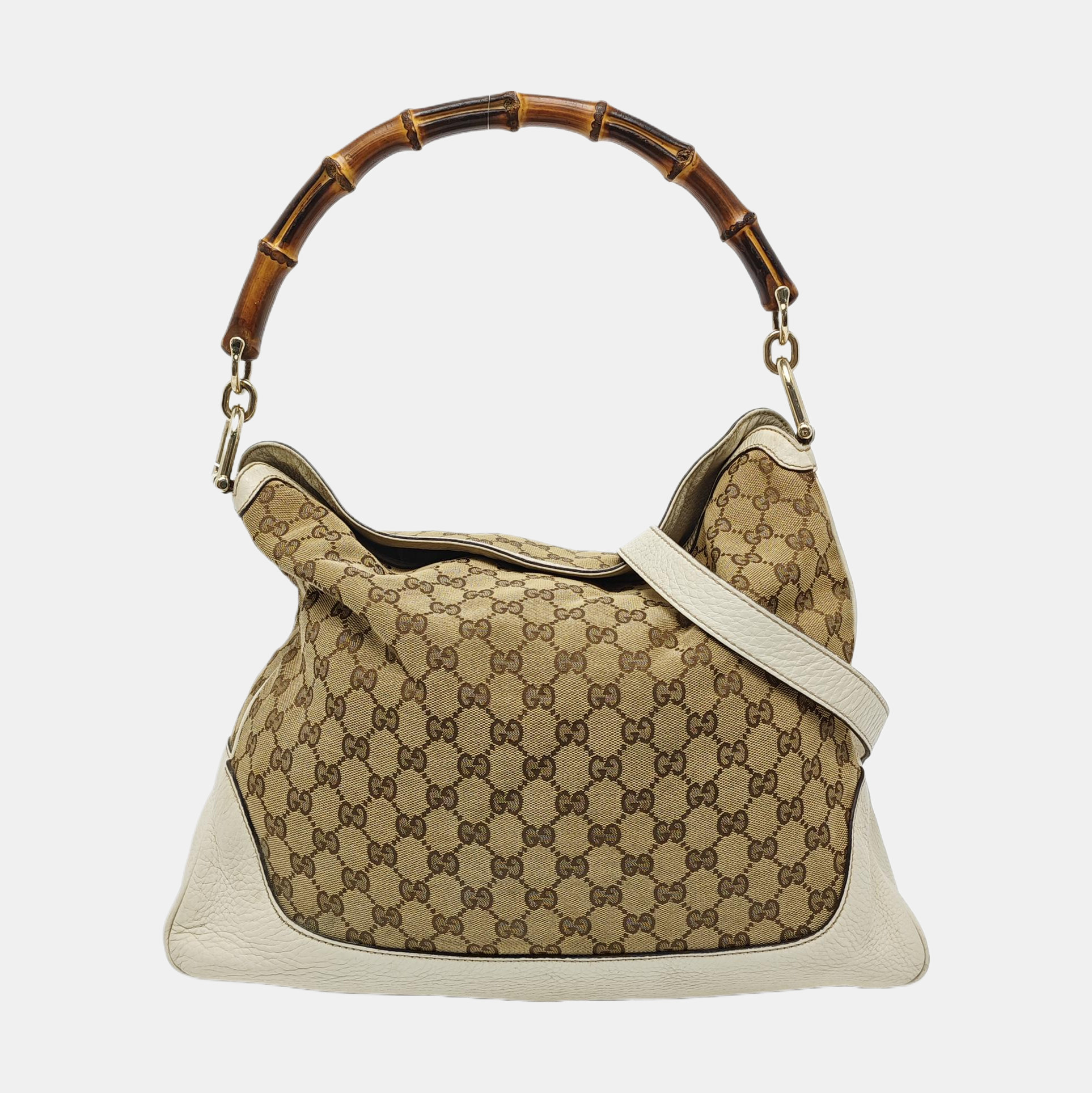 Authenticated pre-owned  Bamboo 1947 Monogram Canvas Brown - Shoulder Bag at Looply