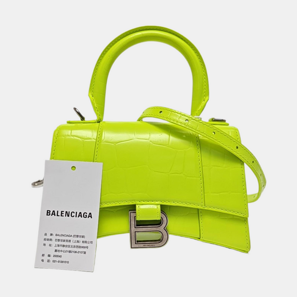 Hourglass XS Calfskin Green