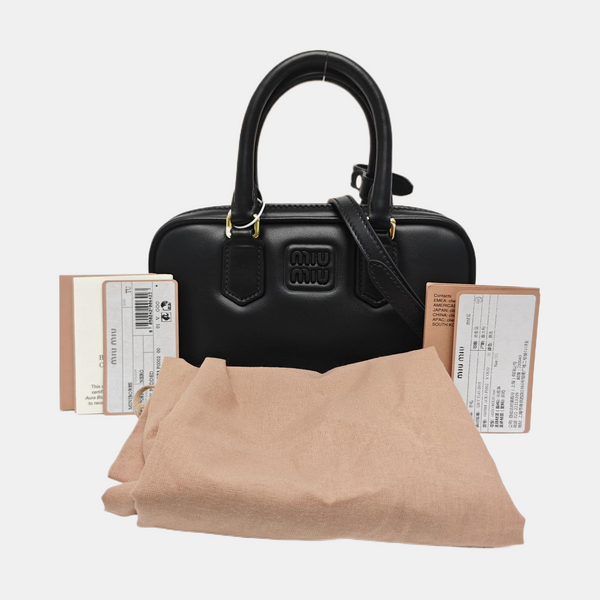 Arcadie Mini Calfskin Black