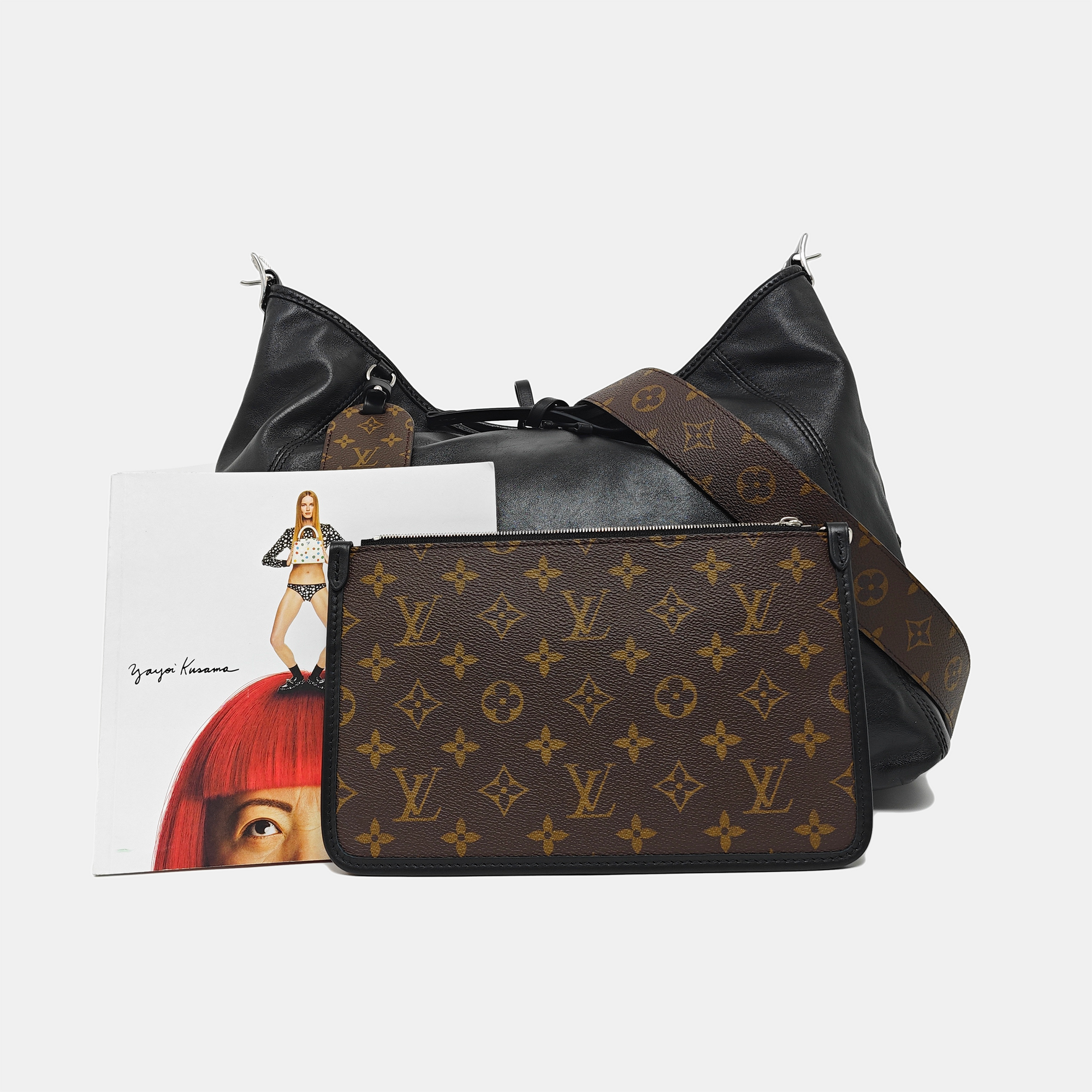 CARRYALL MM Monogram Lambskin Black