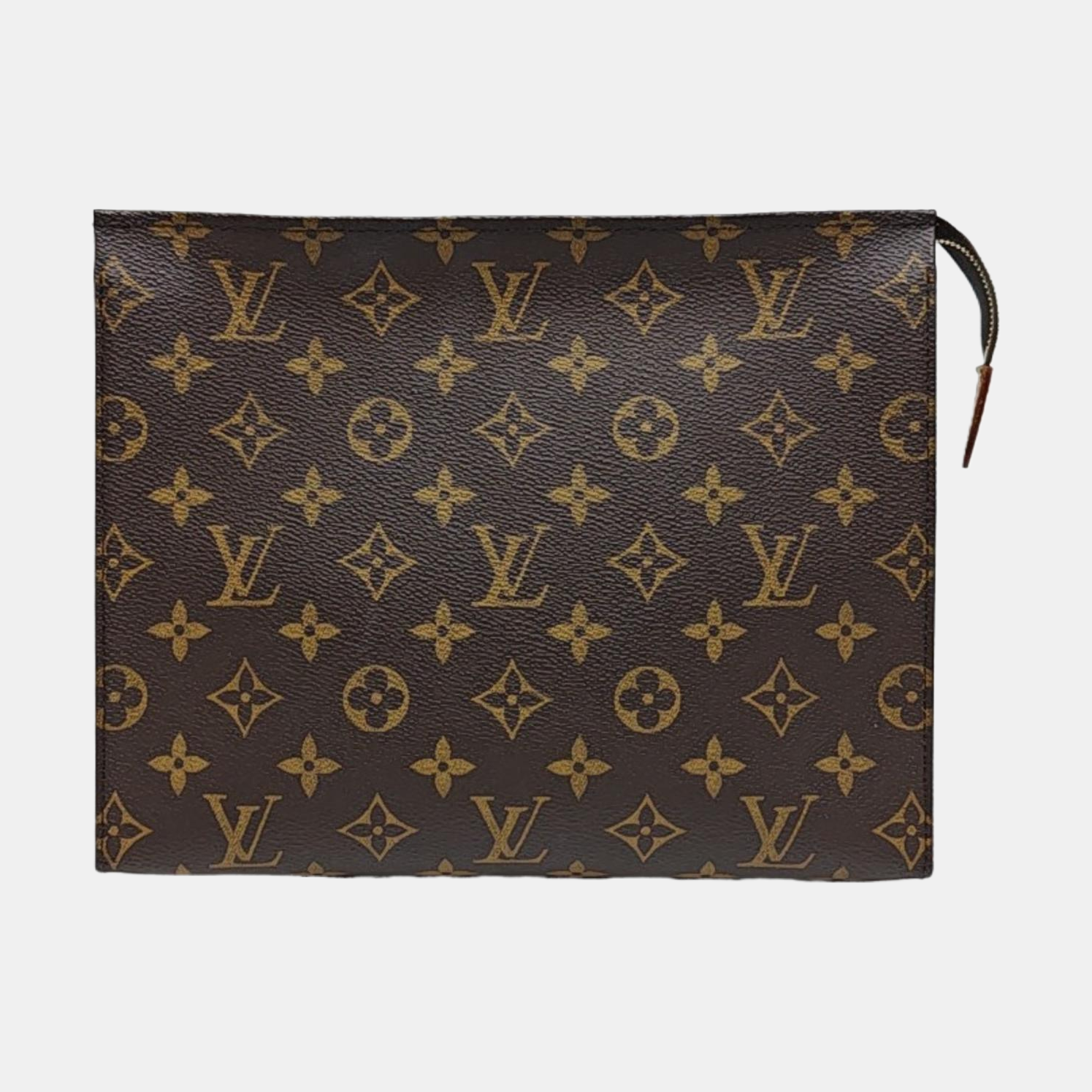 TOILET POCKET 26 Monogram Coated Canvas Brown