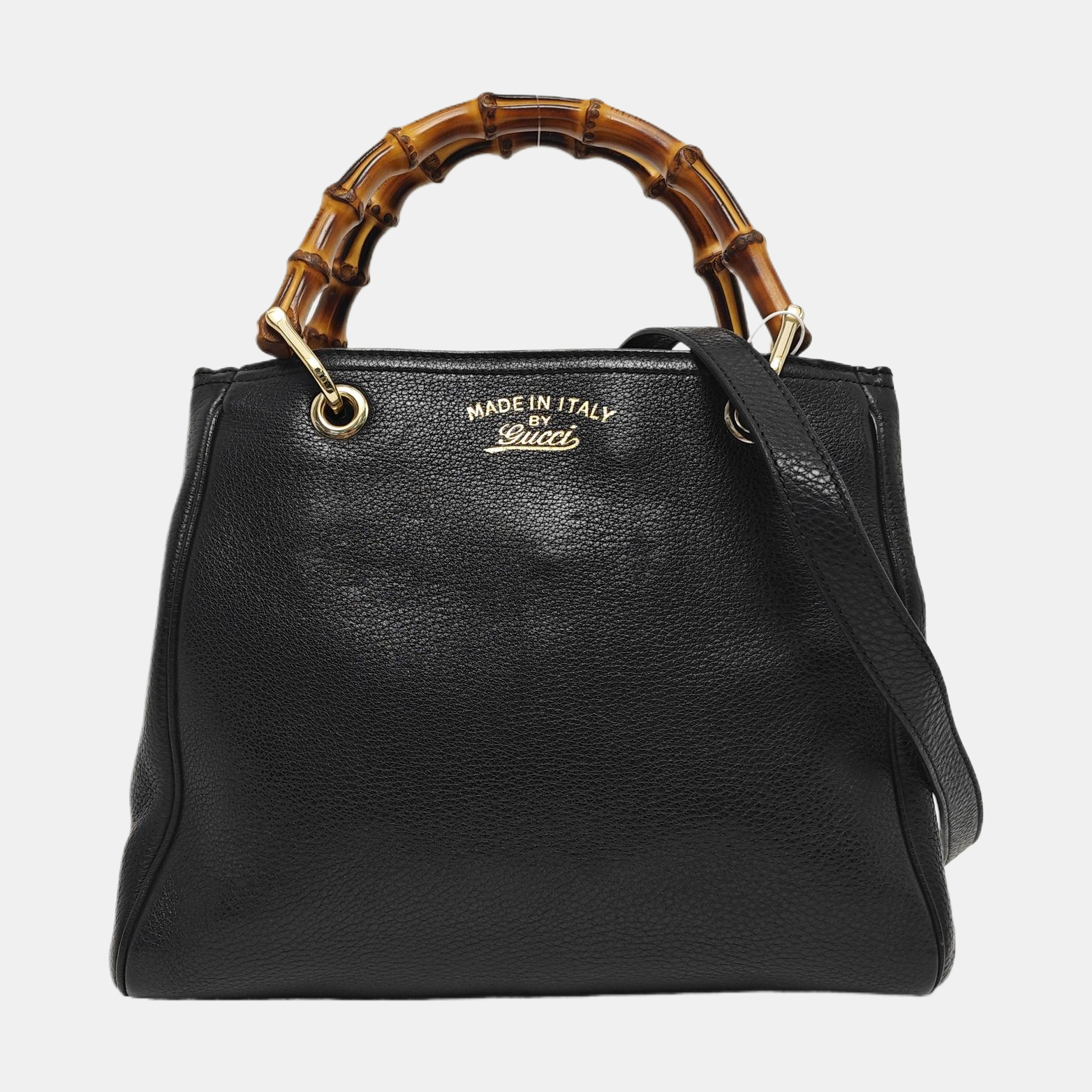 Bamboo 1947 Medium Calfskin Black