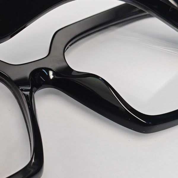 Synthetic Eyeglasses Black