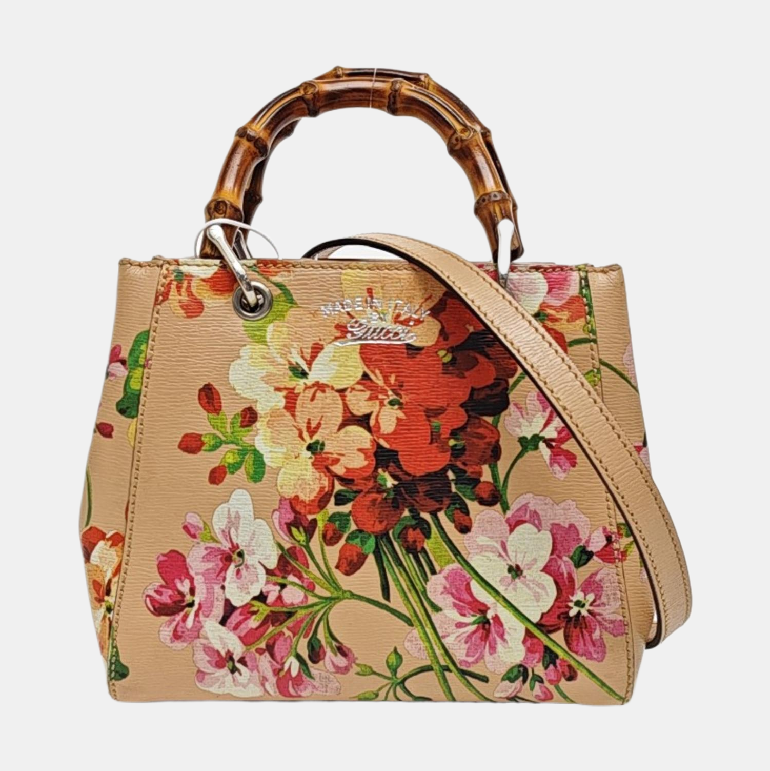 GG Blooms Calfskin Pink