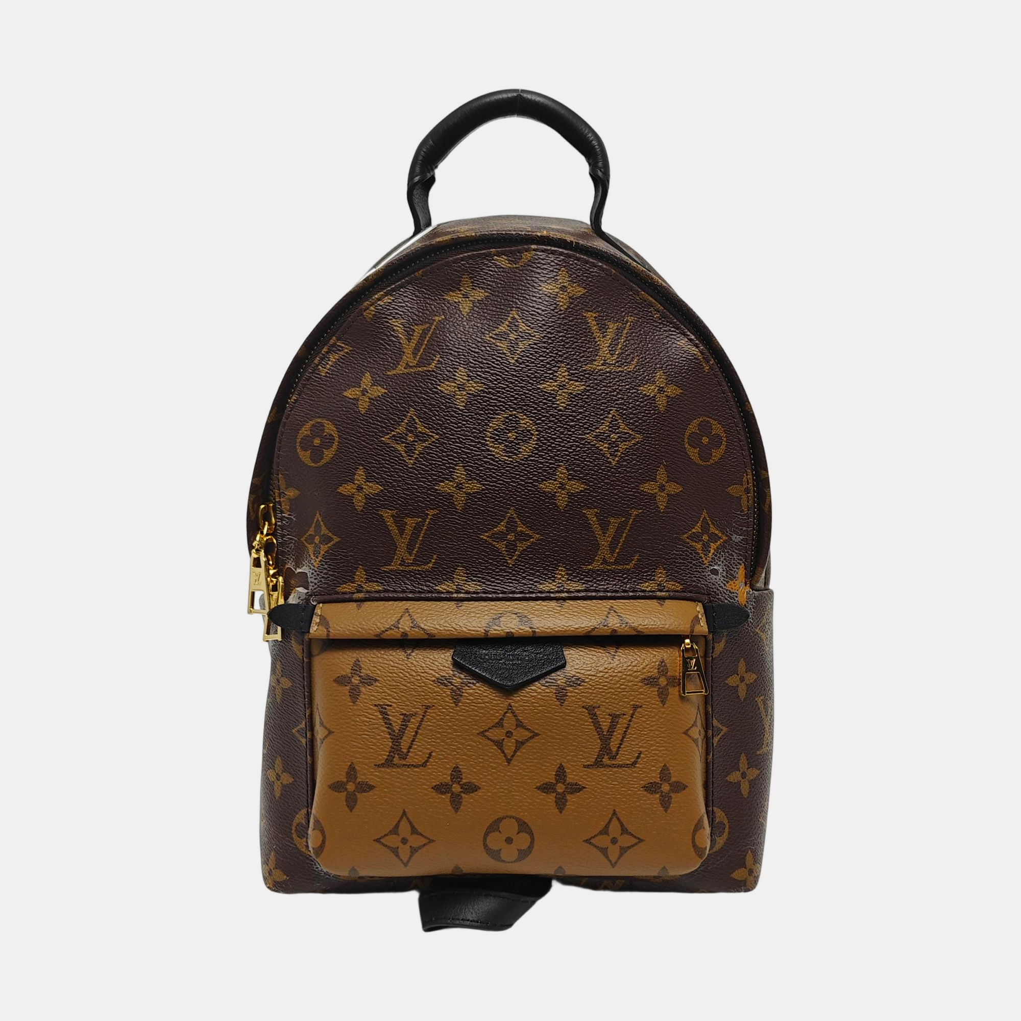 PALM SPRINGS PM Monogram Coated Canvas Brown