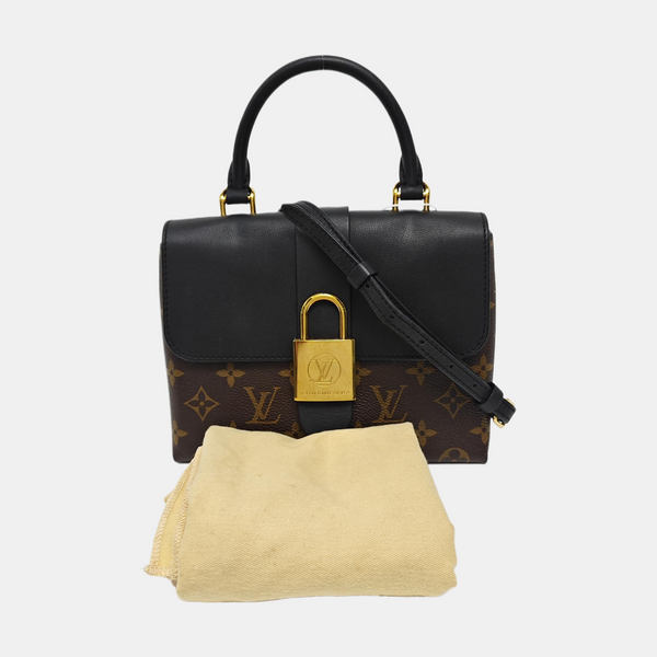 LOCKY BB Monogram Coated Canvas Brown