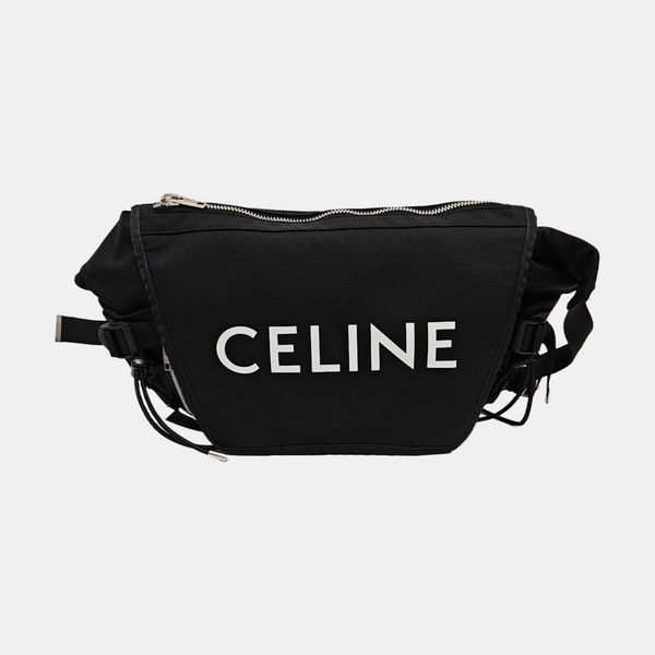 Fabric Belt Bag Black