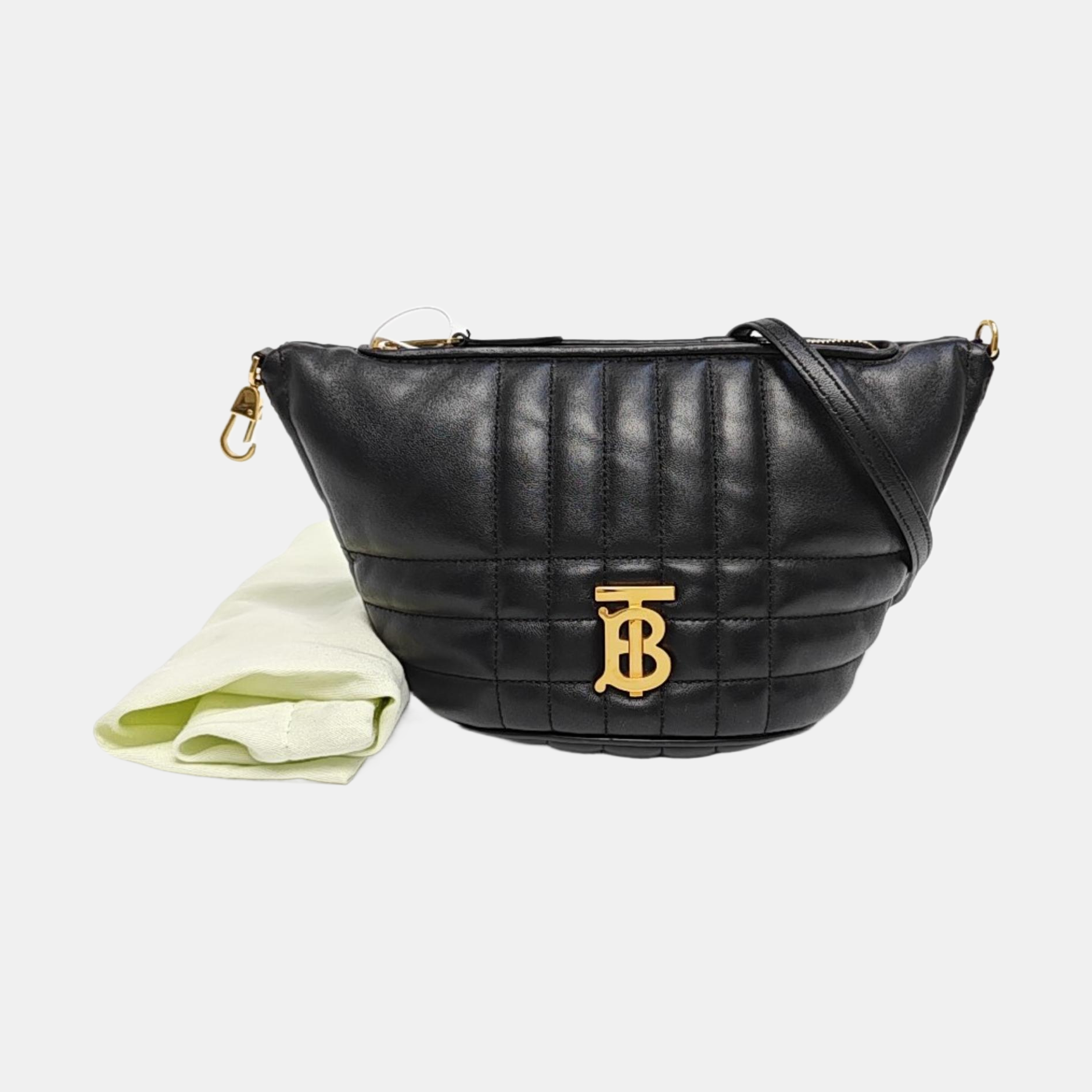Lola Small Quilted Lambskin Black