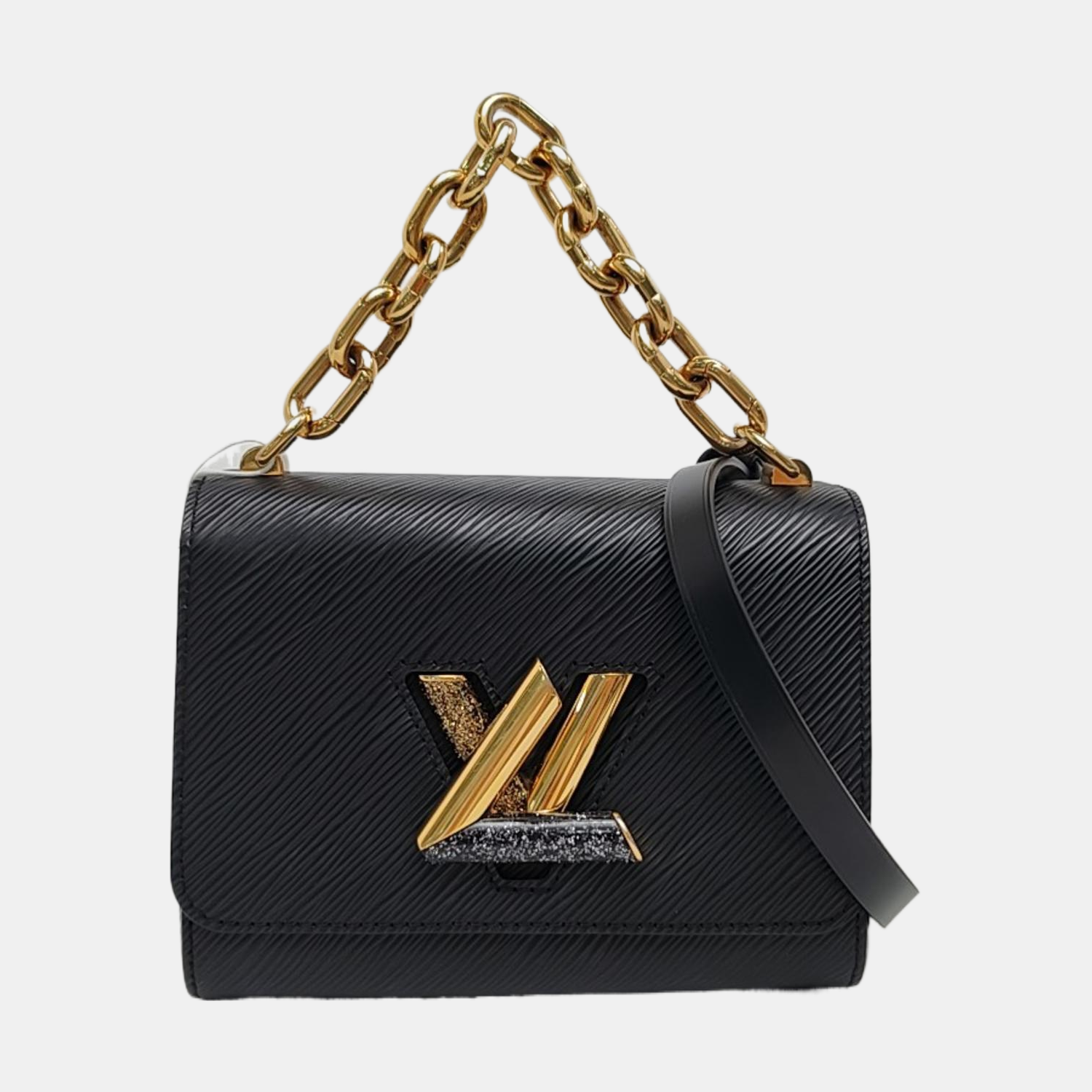 TWIST PM Calfskin Black