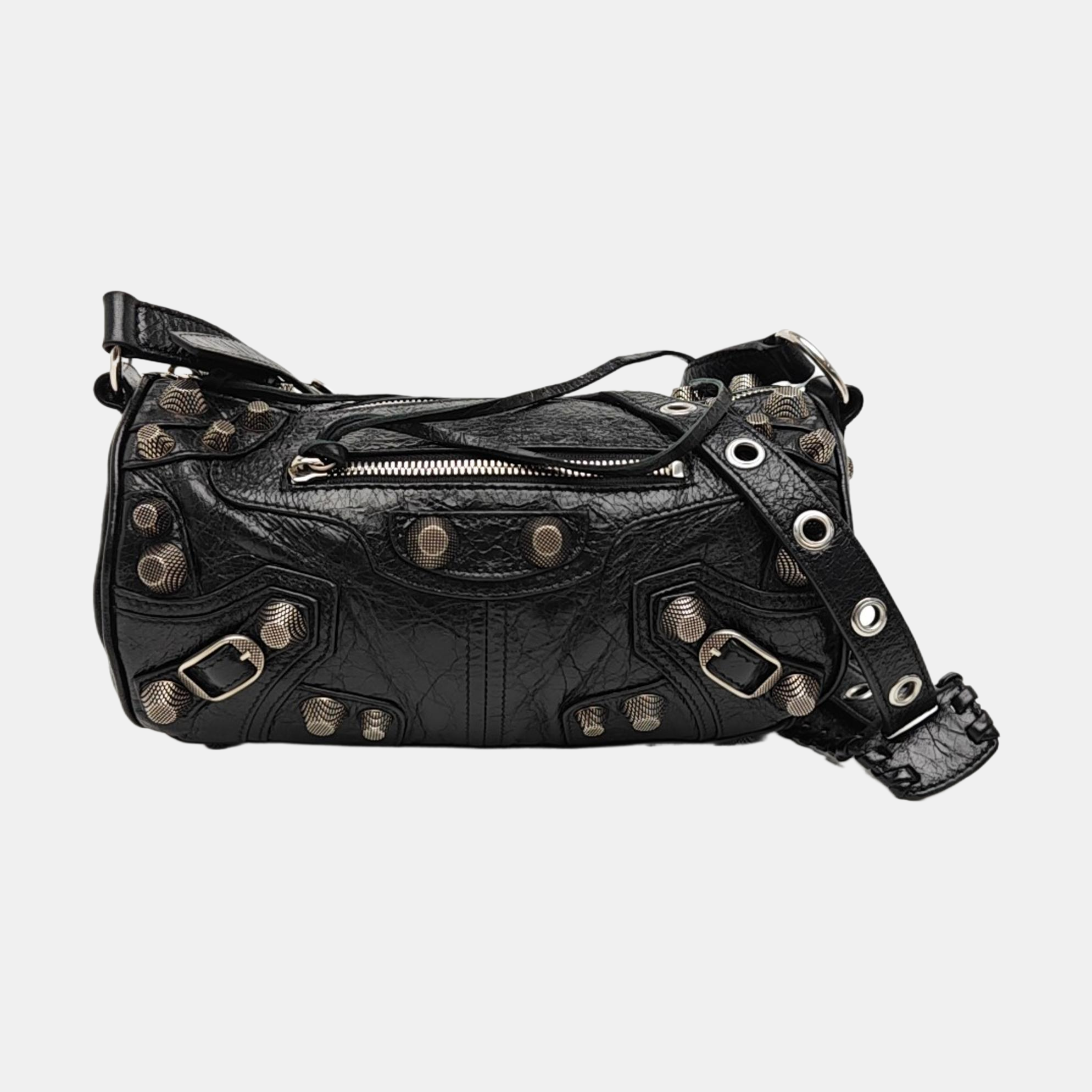 Lambskin Shoulder Bag Black
