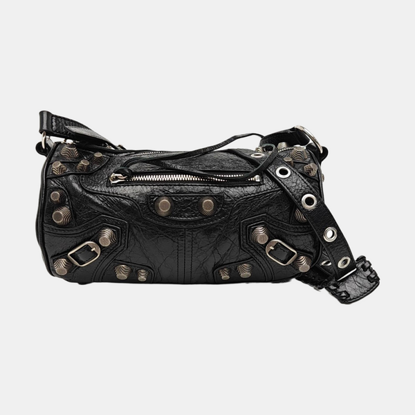 Lambskin Shoulder Bag Black