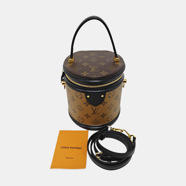 CANNES PM Monogram Coated Canvas Brown
