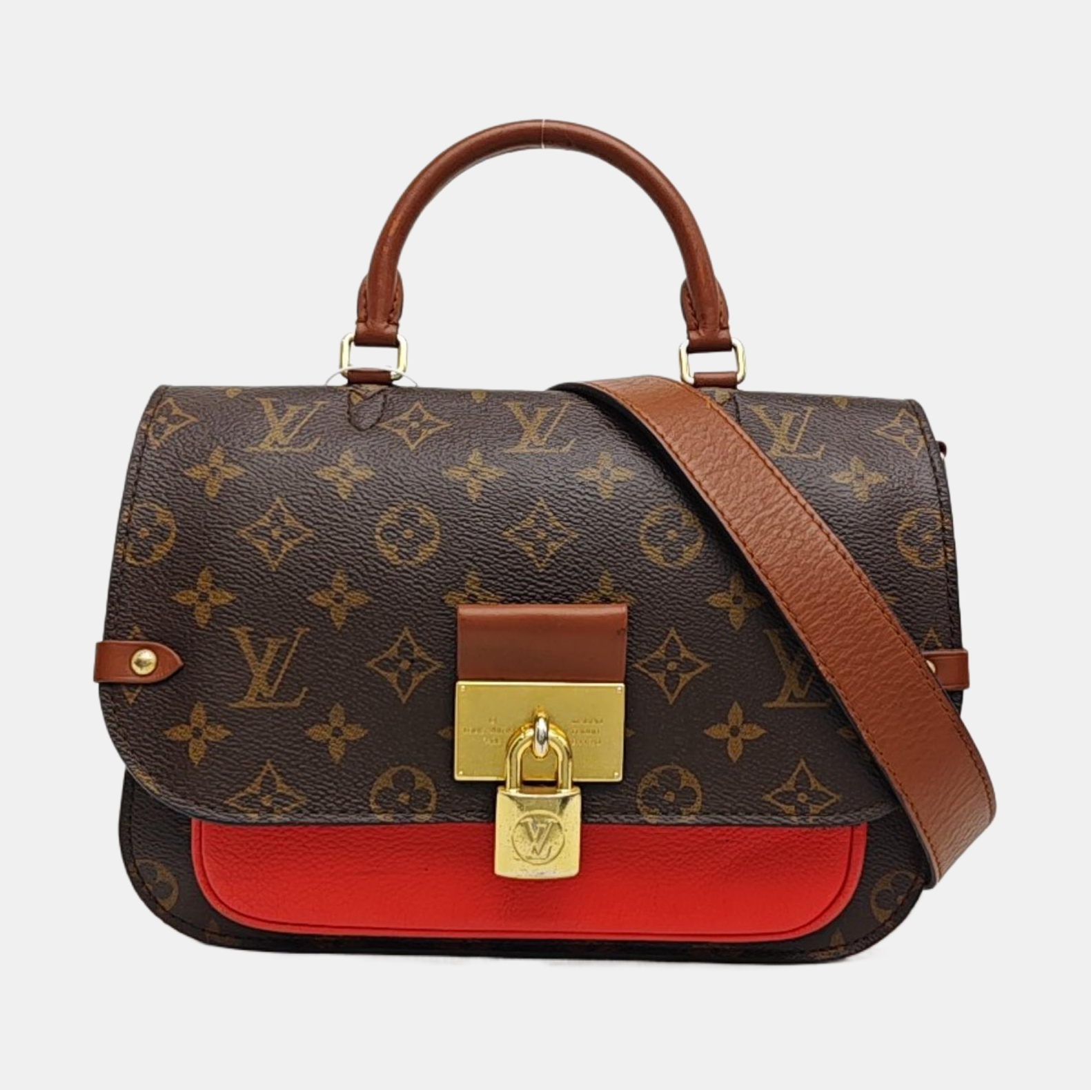 VAUGIRARD Monogram Coated Canvas Brown