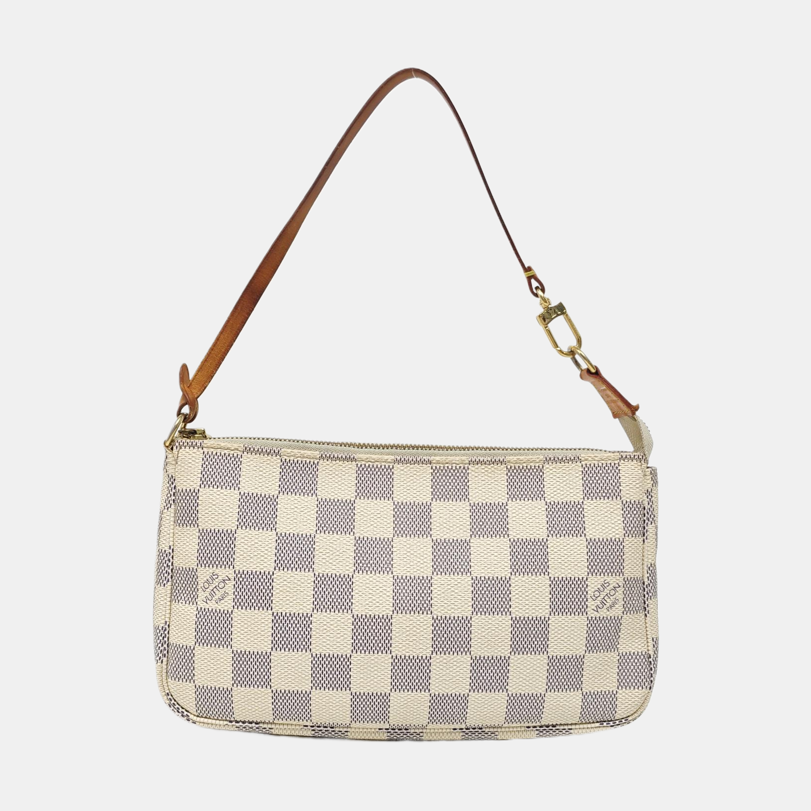 ACCESSOIRES GM Damier Azur Coated Canvas White