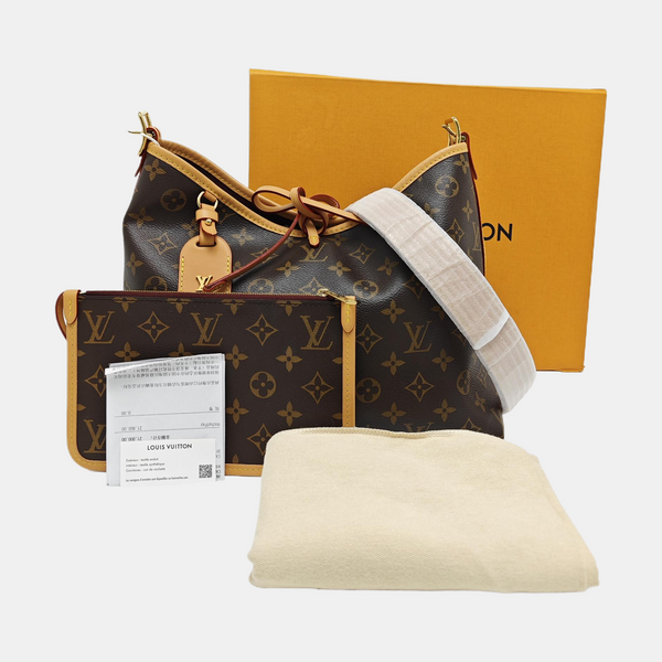 CARRYALL PM Monogram Coated Canvas Brown
