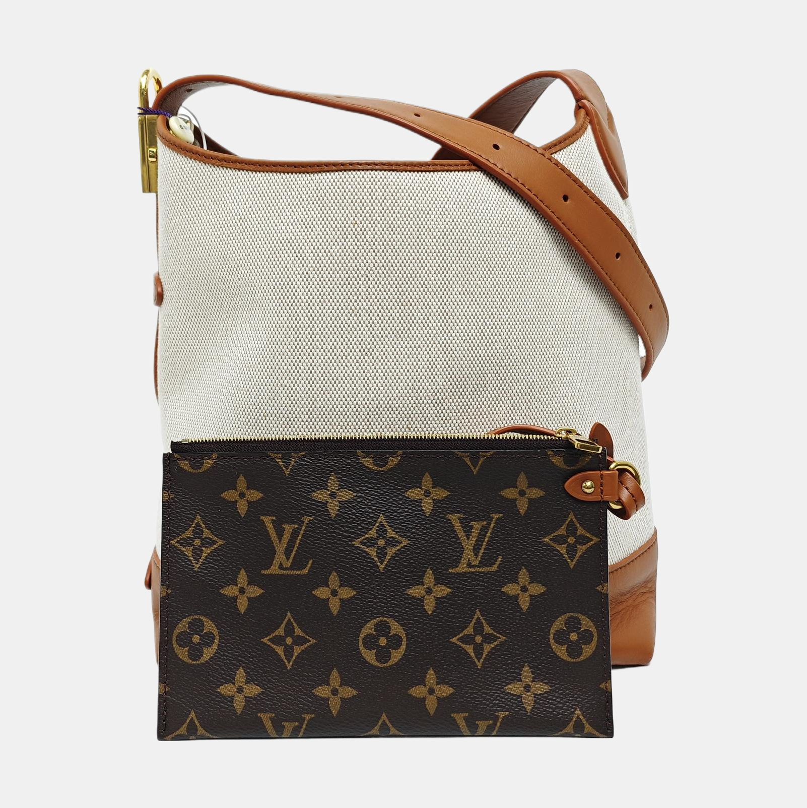 LOW KEY HOBO PM Canvas White
