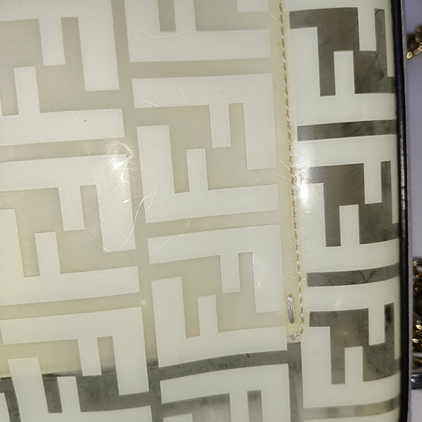 Kan I Mini Calfskin White